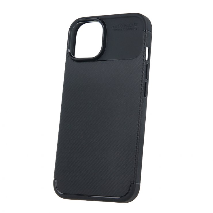 Imagine Husa pentru iPhone 17 Pro Max TPU Carbon Black, TFO