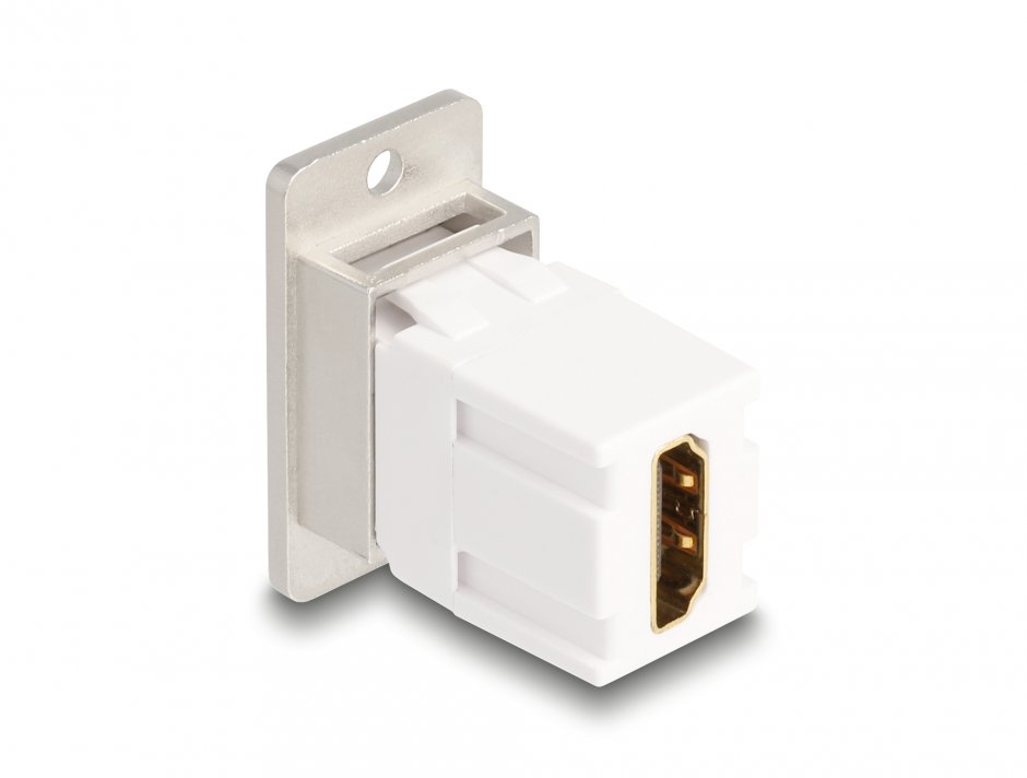 Imagine Modul HDMI M-M 8K60Hz montare panou Metalic, Delock 67166