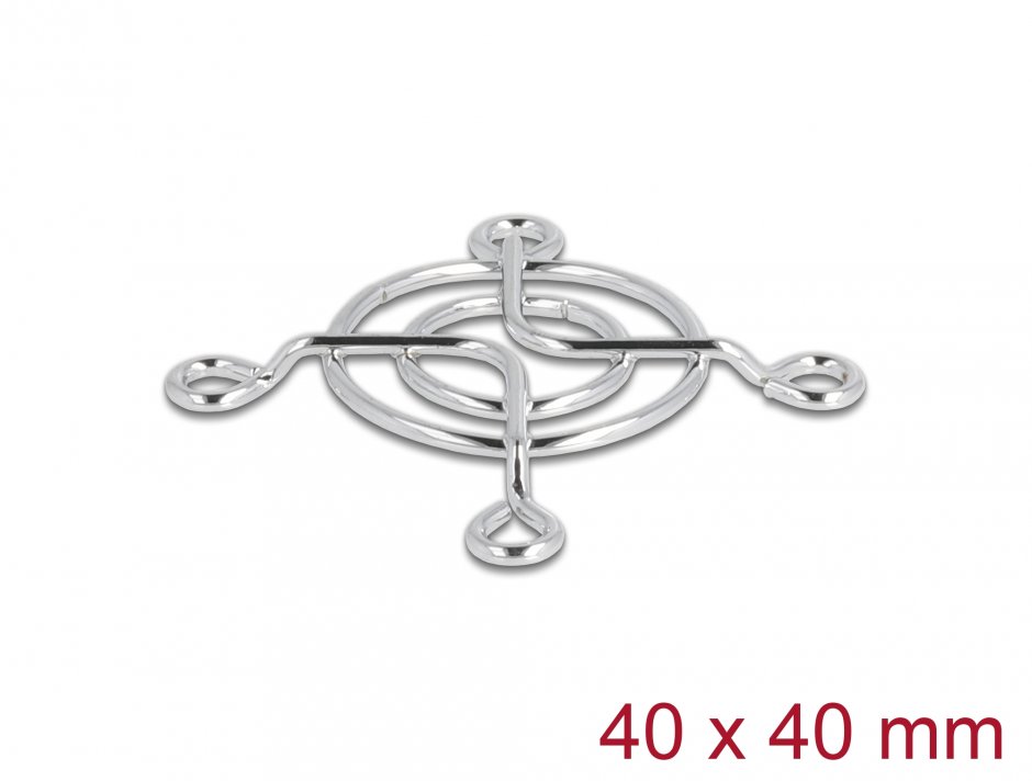 Imagine Grila ventilator 40 x 40 mm, Delock 67304