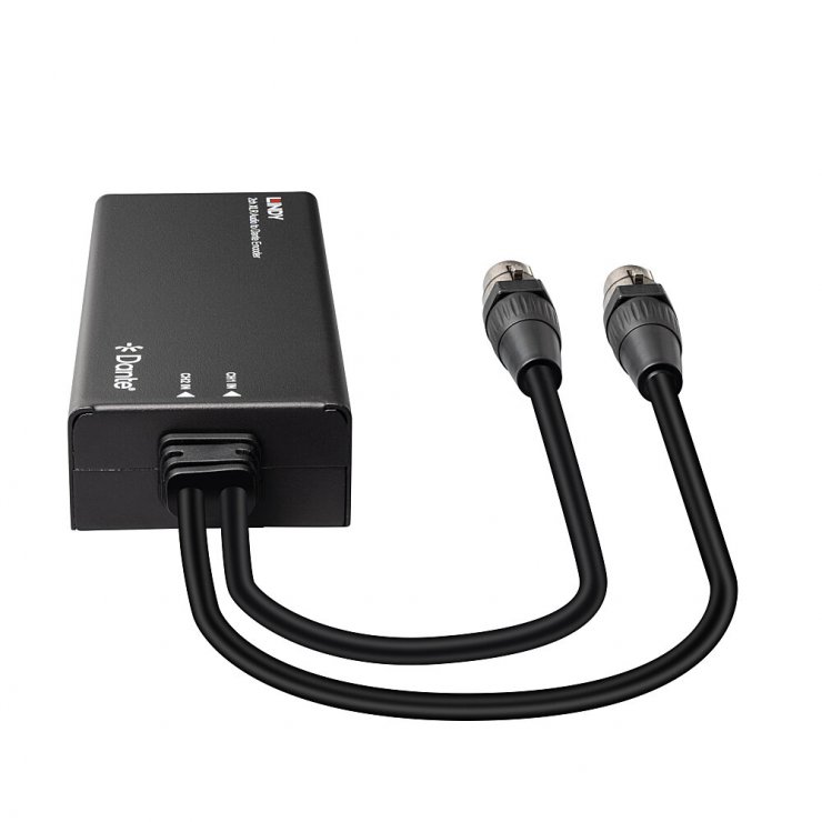 Imagine Encoder audio 2 canale XLR 3 pini la Dante, Lindy L70618