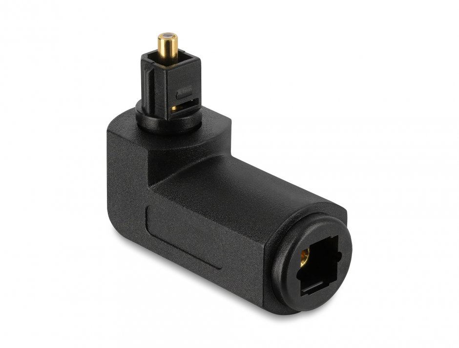Imagine Adaptor audio digital Toslink T-M unghi 90 grade, Delock 84597