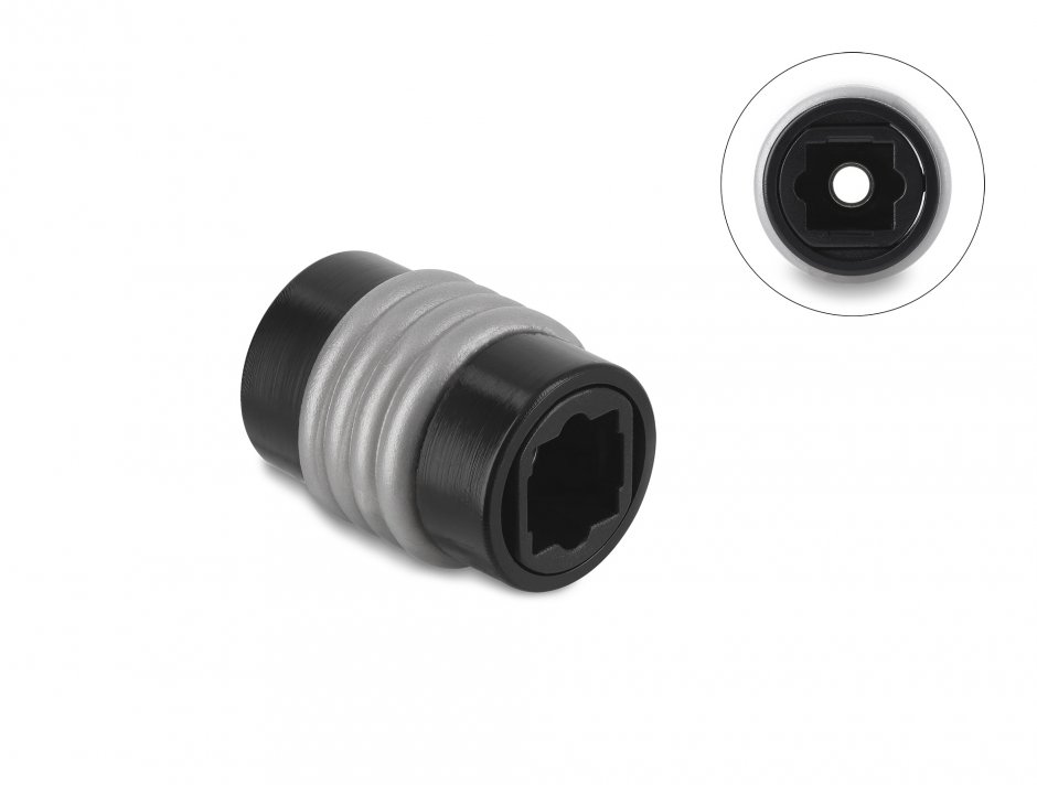 Imagine Adaptor audio digital Toslink M-M, Delock 84697