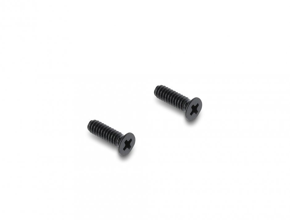Imagine Modul alimentare DC 5.5 x 2.5mm la DC 5.5 x 2.1mm M-T montare panou, Delock 91120