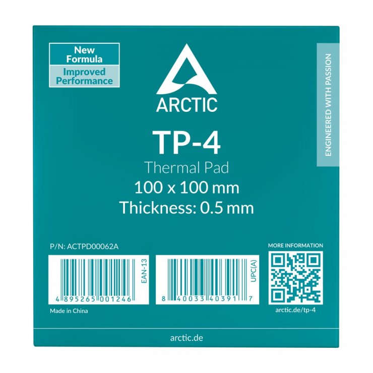 Imagine Pad termic TP-4 100x100mmx0.5mm, Arctic ACTPD00062A