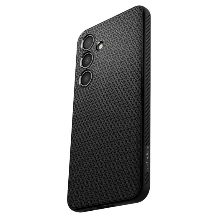 Imagine Husa pentru Samsung Galaxy S24 Matte Negru, Spigen Liquid Air