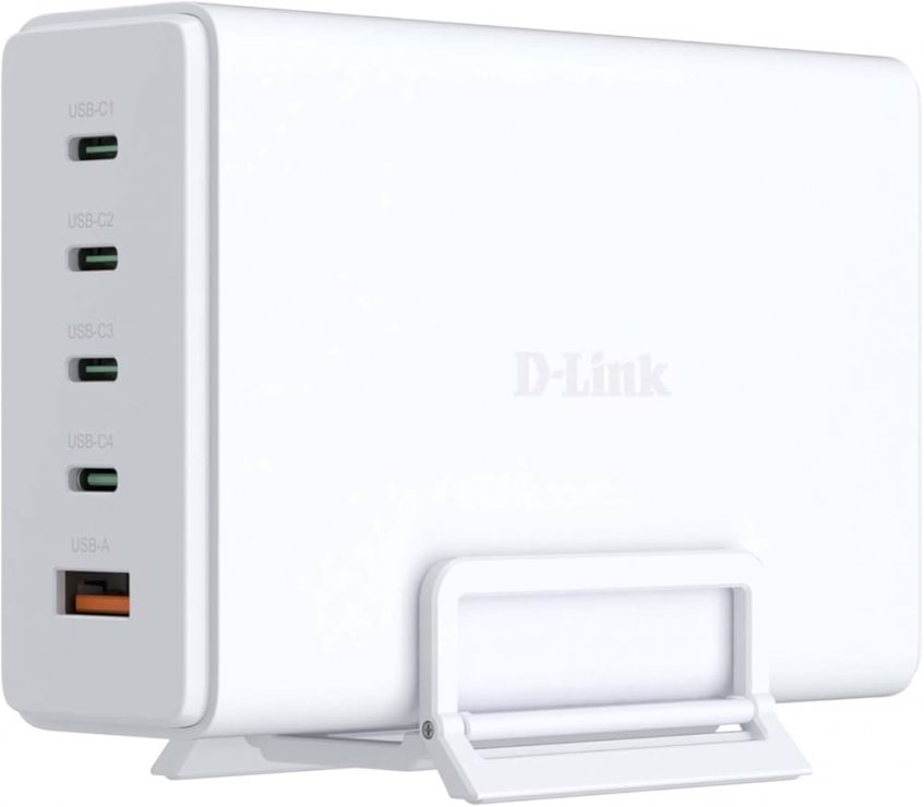 Imagine Incarcator priza 4 x USB-C/1 x USB-A 240W Alb, D-LINK DCF-241