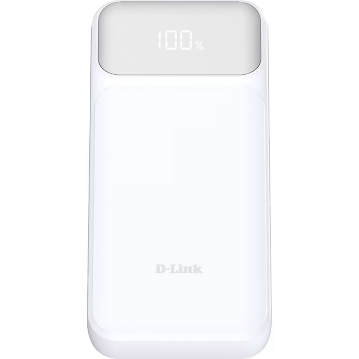 Imagine Power bank 20000mAh 65W USB-A/2xUSB-C Alb, D-LINK DPP-201