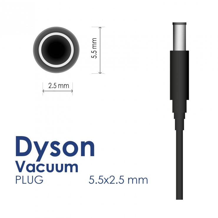 Imagine Incarcator priza la DC 26.1V/780mA 20W pentru aspirator Dyson V6/V7/V8, AK-PD-06