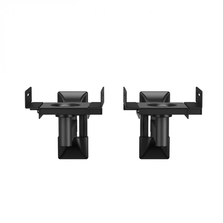 Imagine Set 2 buc suport universal boxe montare perete Negru, Goobay G80404
