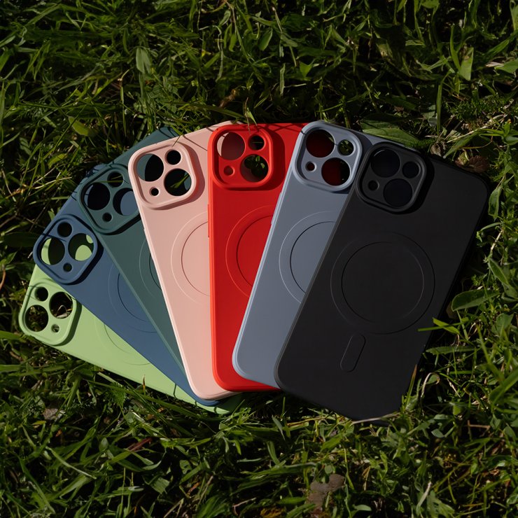 Imagine Husa pentru iPhone 16 Pro compatibil MagSafe TPU Negru, TFO Simple Color Mag