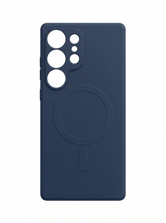 Imagine Husa pentru Samsung Galaxy Galaxy S25 Ultra compatibil MagSafe TPU Navy Blue, TFO Simple Color Mag