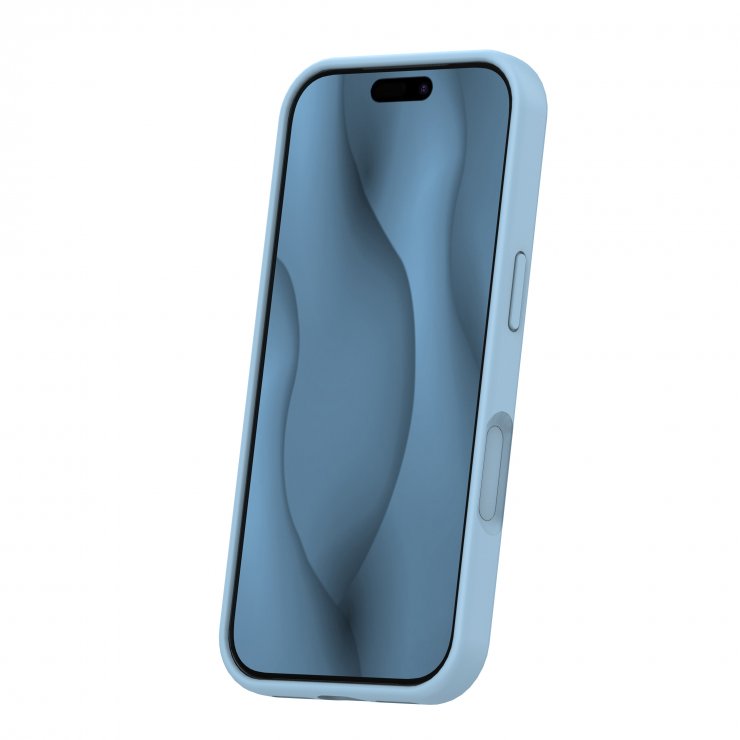 Imagine Husa pentru iPhone 17 Pro/ iPhone 18 Pro compatibil MagSafe PC/Silicon Light Blue, TFO Silicone Thin Mag