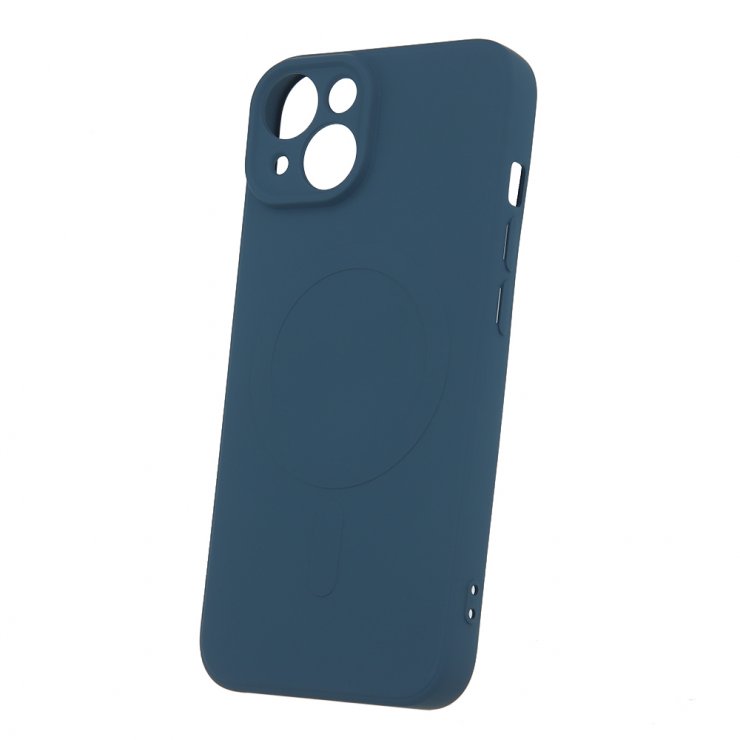 Imagine Husa pentru iPhone 17 compatibil MagSafe TPU Navy Blue, TFO Simple Color Mag