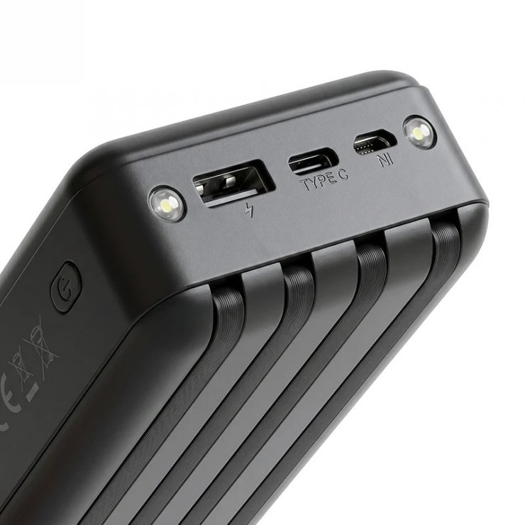 Imagine Power bank 20000 mAh cu incarcare solara, SLR-120