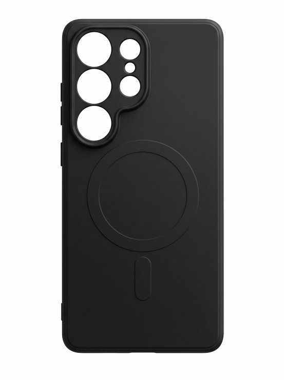 Imagine Husa pentru Samsung Galaxy S26 Ultra compatibil MagSafe TPU Negru, TFO Simple Color Mag