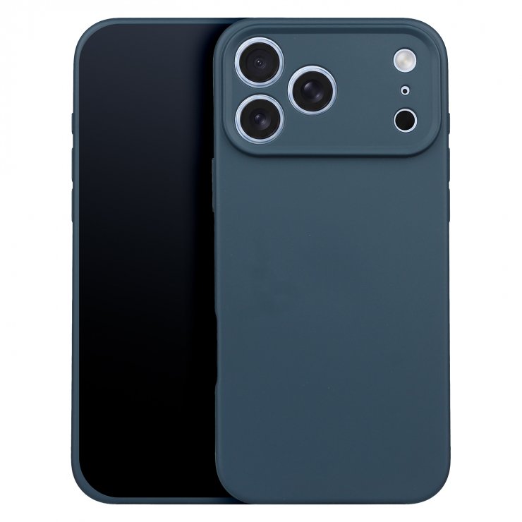 Imagine Husa pentru iPhone 17 Pro Max/iPhone 18 Pro Max compatibil MagSafe PC/TPU Dark Blue, TFO Matt TPU