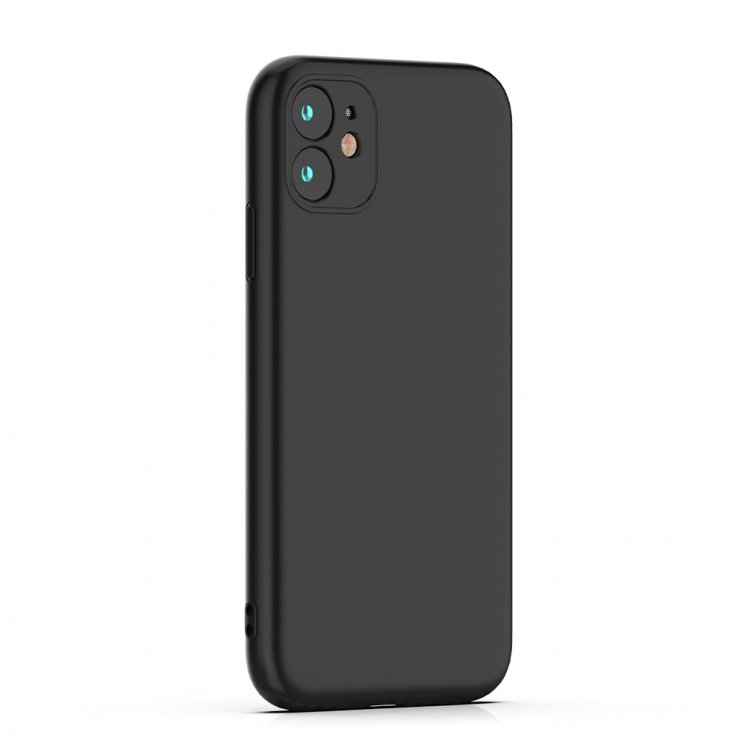 Imagine Husa pentru iPhone 17 Pro Max/iPhone 18 Pro Max Silicon Negru, TFO
