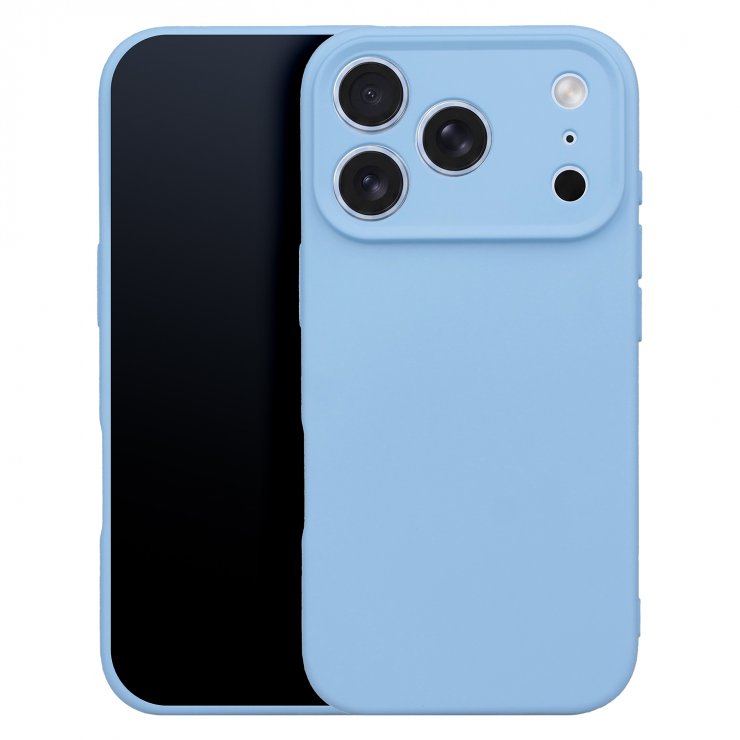 Imagine Husa pentru iPhone 17 Pro Max/iPhone 18 Pro Max Silicon Sky Blue, TFO
