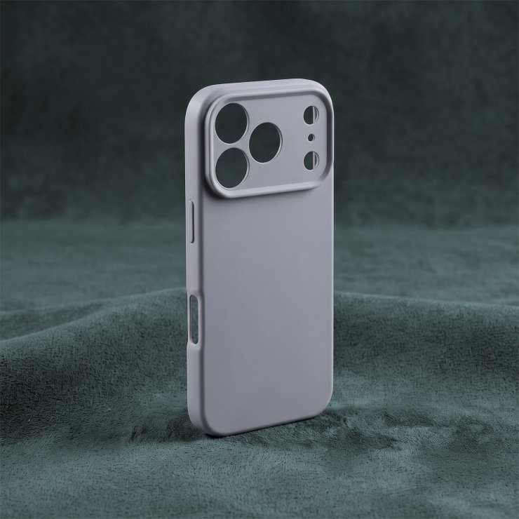 Imagine Husa pentru iPhone 17 Pro/iPhone 18 Pro Silicon Silver, TFO