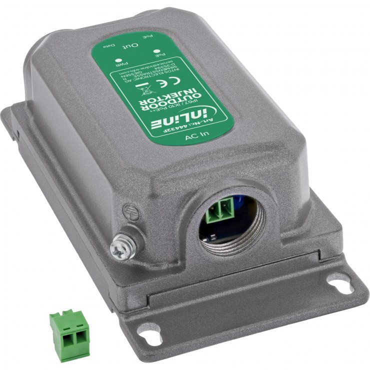 Imagine Injector PoE++ 60W 1Gb/s exterior IP67, InLine IL44432F