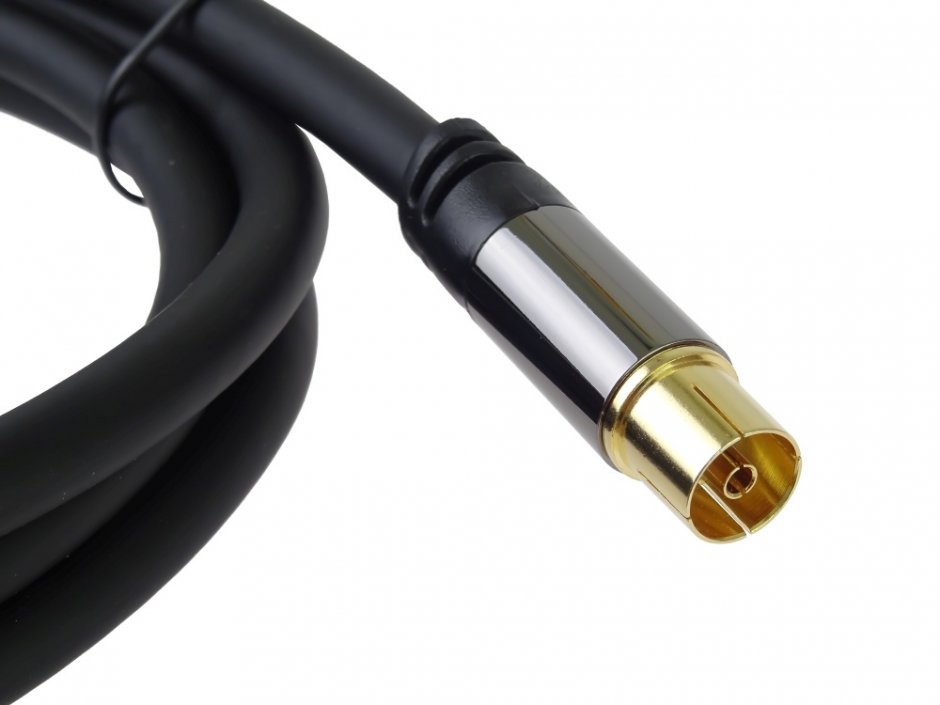 Imagine Cablu prelungitor coaxial antena 75Ohm (135dB) T-M 3m, kjqiec3