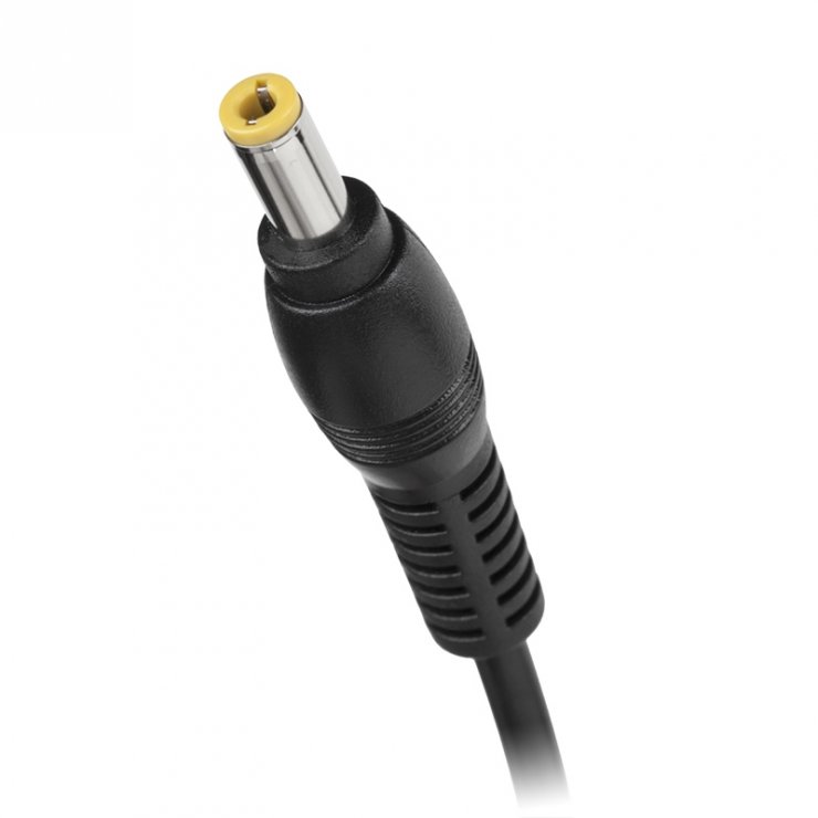 Imagine Cablu alimentare DC 5.5x2.5mm 19V/1.58A la fire deschise 1.5m, KOM0260