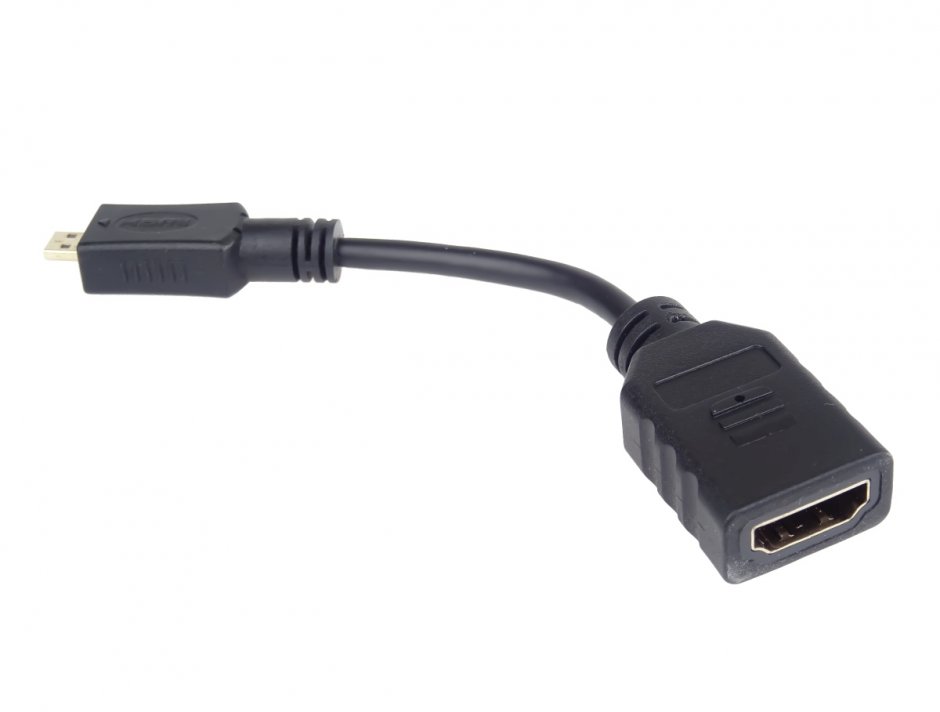 Imagine Adaptor HDMI-A la micro HDMI-D 4K60Hz M-T 0.13m, kphdma-35
