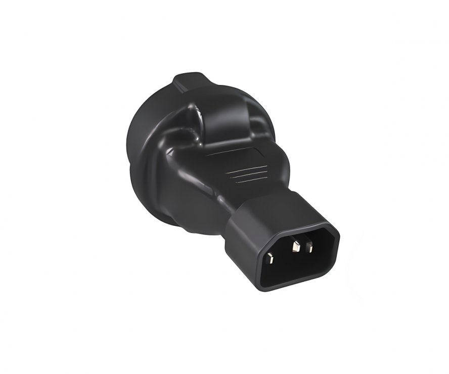 Imagine Adaptor IEC C14 la Schuko mama 230V, max. 10A, kpsr-05
