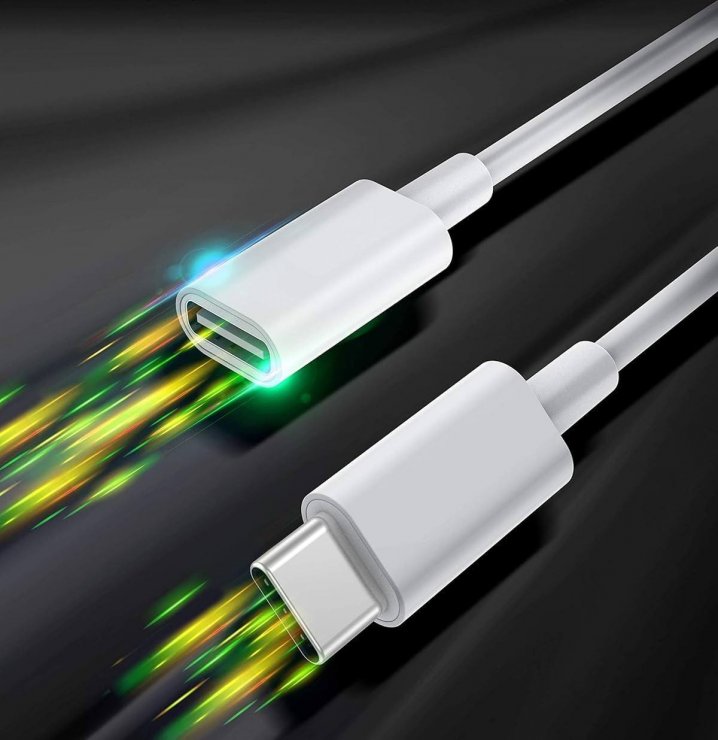 Imagine Cablu prelungitor USB 3.1 Gen 1 tip C T-M 2m Alb, ku31mf2w