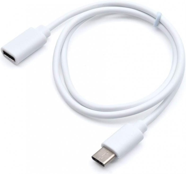 Imagine Cablu prelungitor USB 3.1 Gen 1 tip C T-M 2m Alb, ku31mf2w
