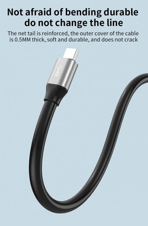 Imagine Cablu prelungitor USB 3.2 type C activ cu alimentare T-M 25m, ku31rep25al