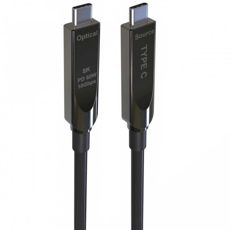 Imagine Cablu activ optic USB type C 10Gbps 60W 8K60Hz/4K144Hz 15m, ku31xa15