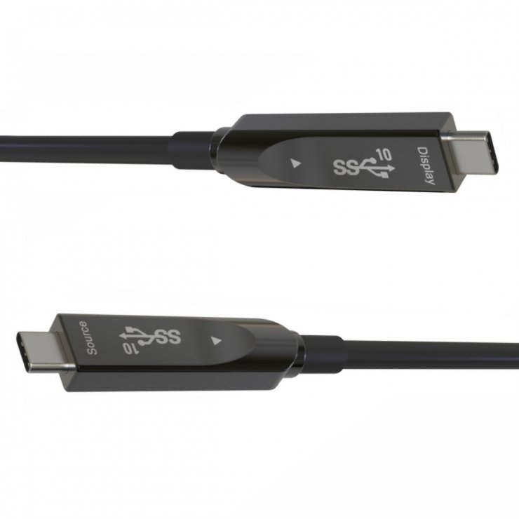 Imagine Cablu activ optic USB type C 10Gbps 60W 8K60Hz/4K144Hz 10m, ku31xa10