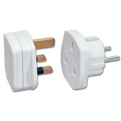 Imagine Adaptor UK la Europa Alb, Lindy L73099-1