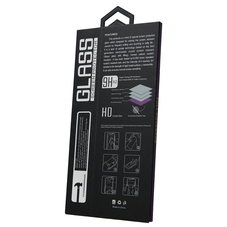 Imagine Folie Tempered Glass OG Premium pentru iPhone 17 Pro Max/iPhone 18 Pro Max black frame, TFO
