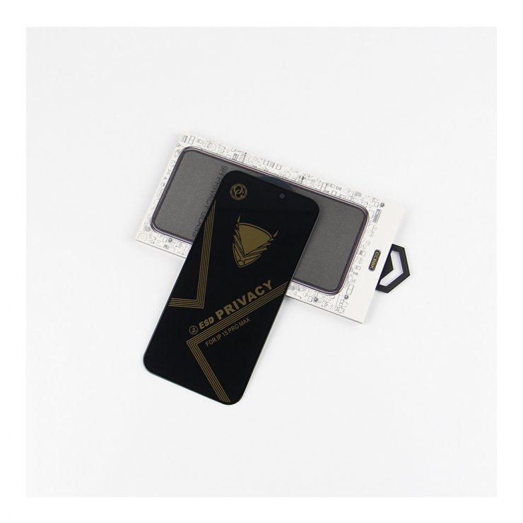 Imagine Folie Tempered Glass OG Premium Privacy pentru Samsung Galaxy S25, TFO