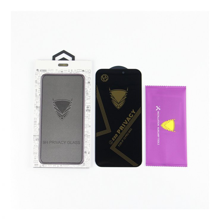 Imagine Folie Tempered Glass OG Premium Privacy pentru Samsung Galaxy S25, TFO