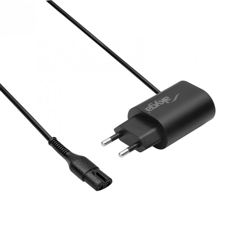Imagine Incarcator priza pentru aparatele de ras/tuns Braun 12V/400mA/4.8W, Akyga AK-PD-23