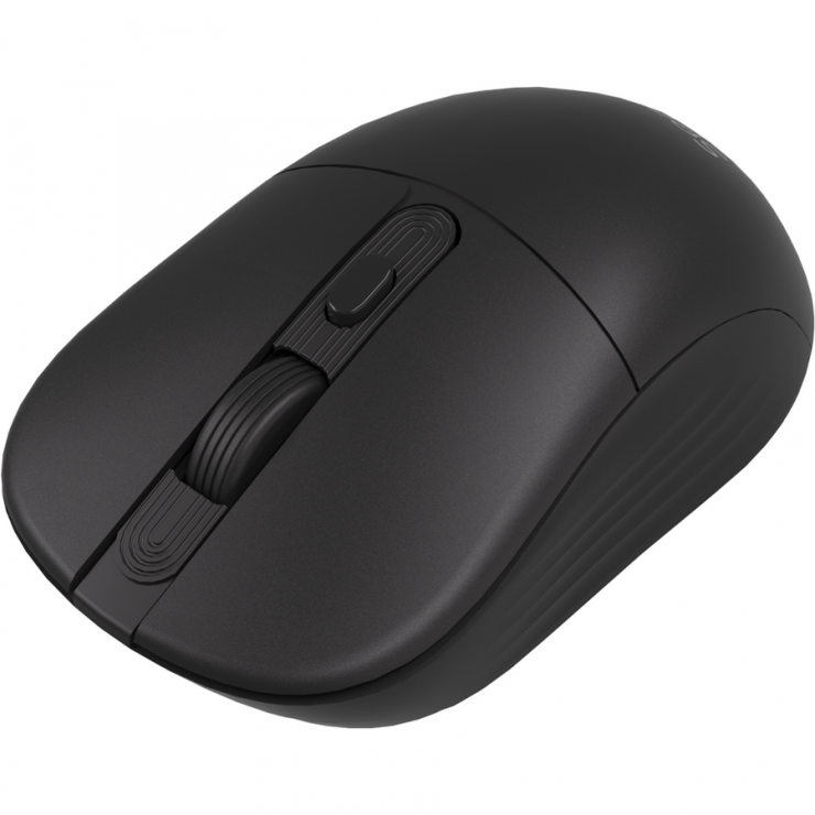 Imagine Mouse optic wireless/Bluetooth 5.2 Negru, Spacer SPMO-WS03-BT