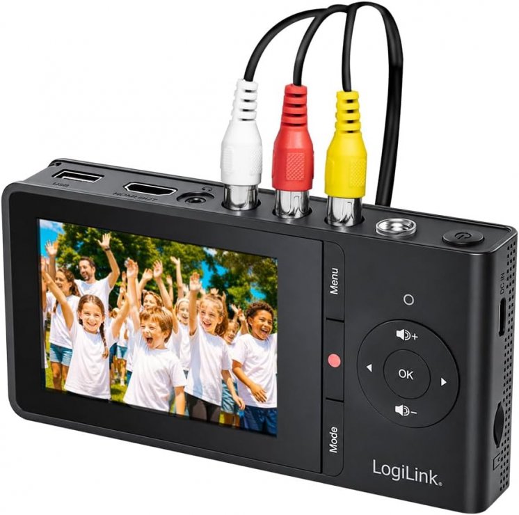 Imagine Video converter & recorder HDMI 720p + slot USB/microSD portabil, Logilink UA0472