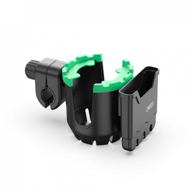 Imagine Suport telefon + cup holder pentru bicicleta Negru, XO C125