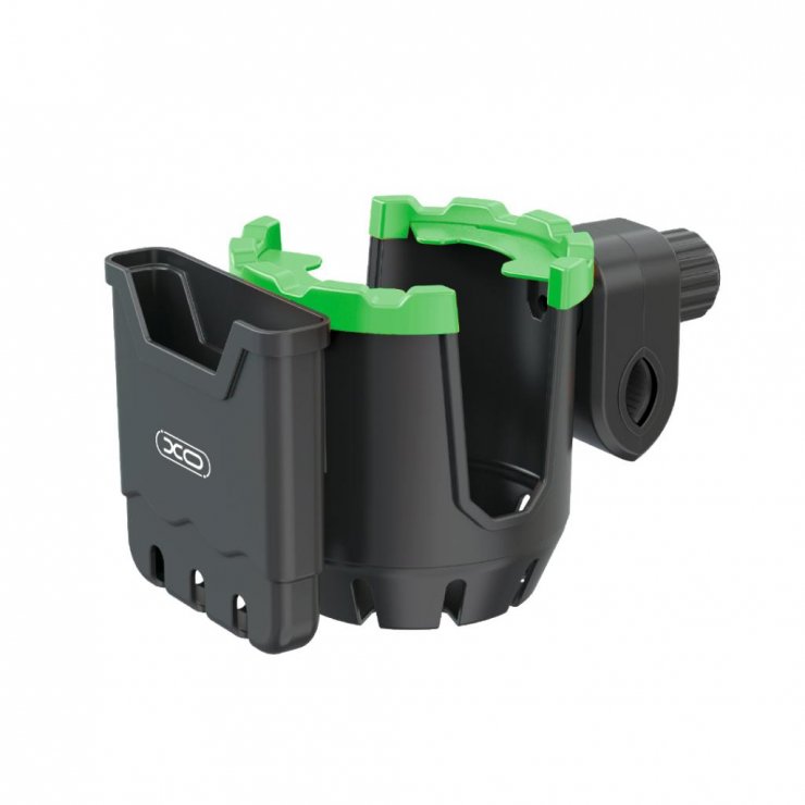 Imagine Suport telefon + cup holder pentru bicicleta Negru, XO C125
