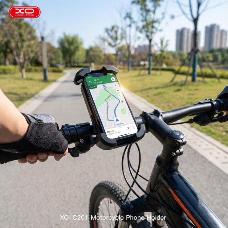 Imagine Suport telefon mobil pentru motocicleta/bicicleta, XO C201