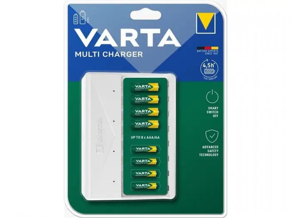Imagine Incarcator USB pentru acumulatori universal, Varta 57658