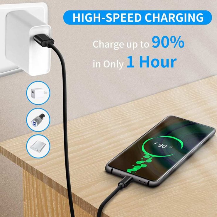 Imagine Cablu USB 3.1 tip C la tip A T-T negru 3m, ku31ca3bk