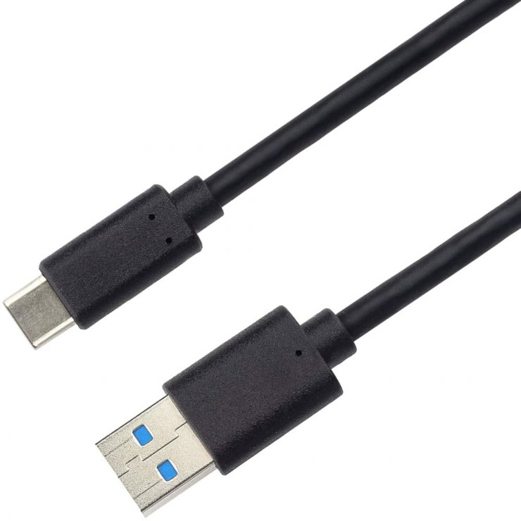 Imagine Cablu USB 3.2 Gen2 type C la USB-A 60W T-T 0.15m, ku31ck01bk