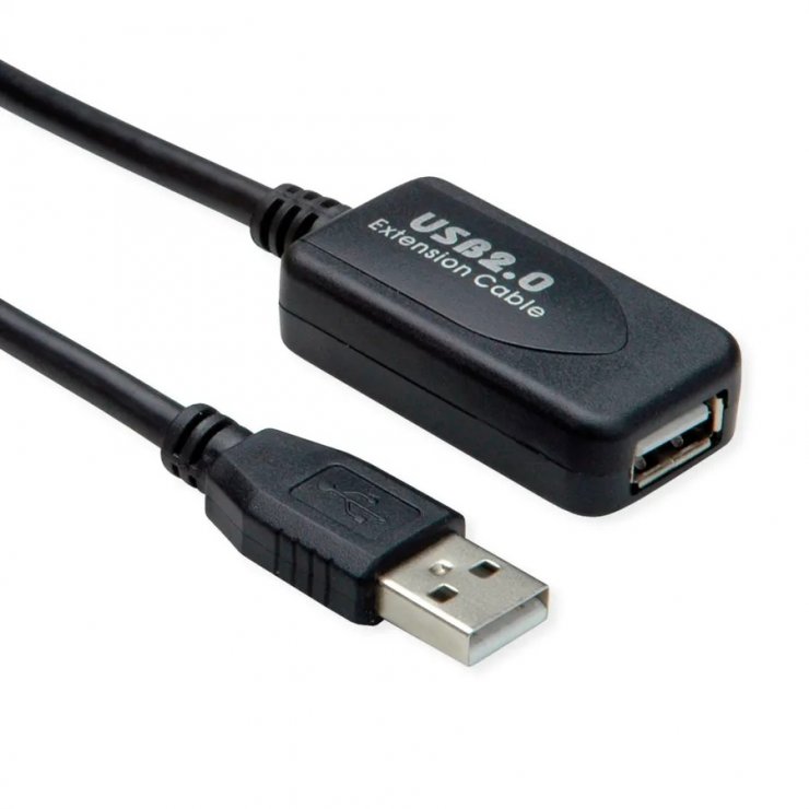 Imagine Cablu prelungitor USB 2.0 T-M activ 10m, 11.55.3115