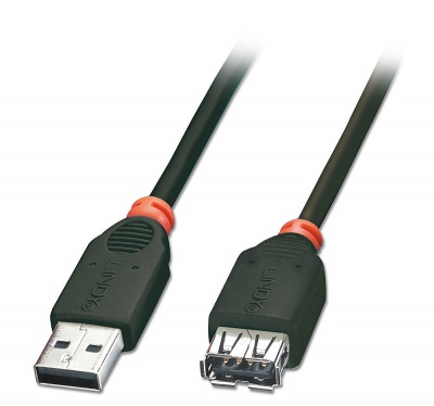 Imagine Cablu prelungitor USB 2.0 T-M 0.2m, Lindy L31853