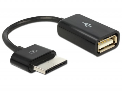 Imagine Cablu ASUS Eee Pad 36 pini T la USB-A M OTG 12 cm, Delock 83506