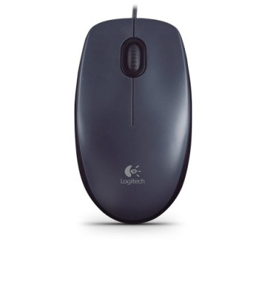 Imagine Mouse optic USB Logitech M100, Black